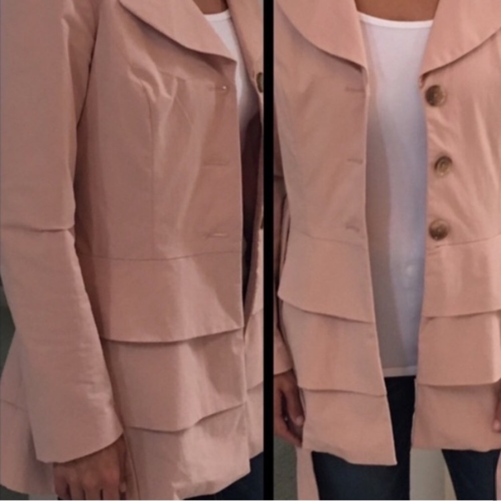 CYNTHIA ROWLEY short trench coat